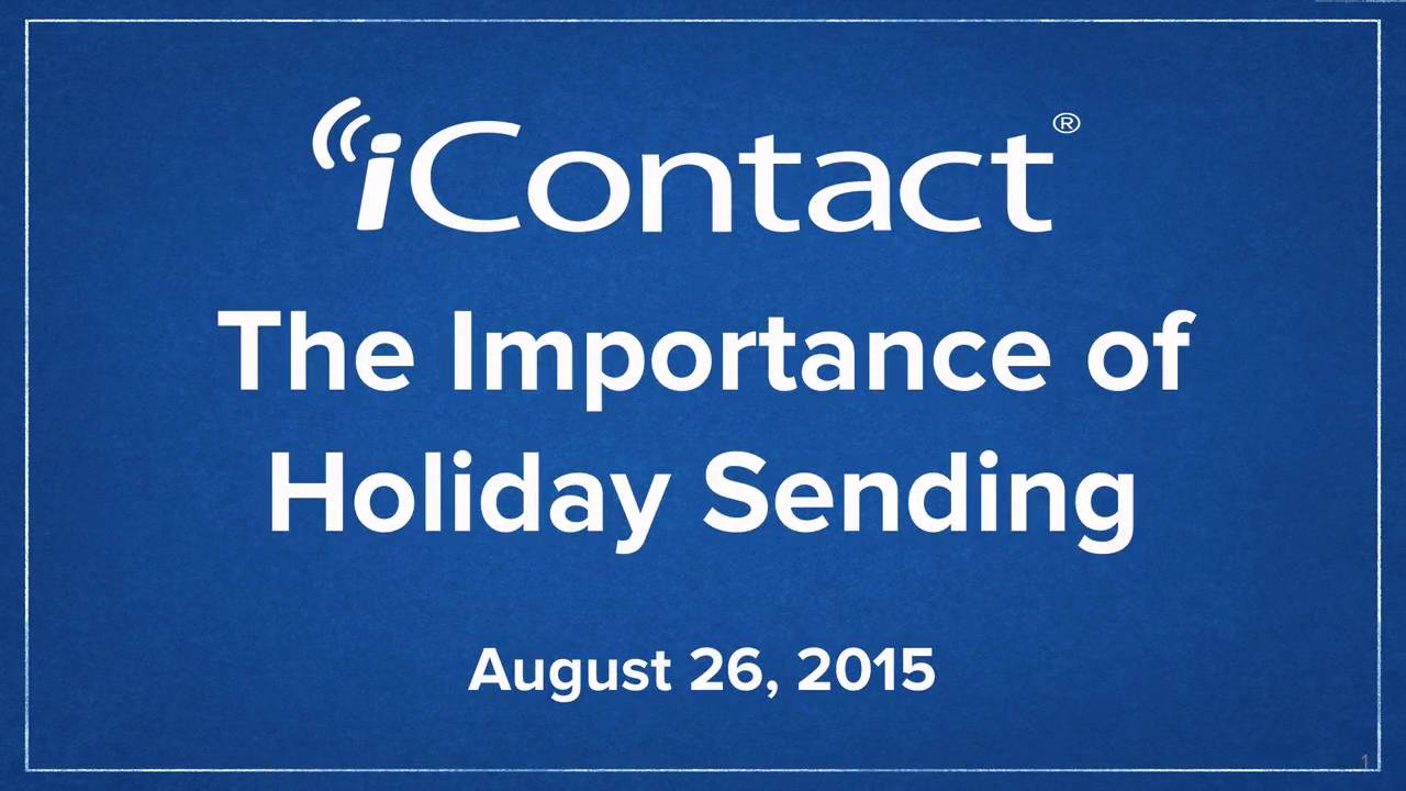 The Importance of Holiday Sending