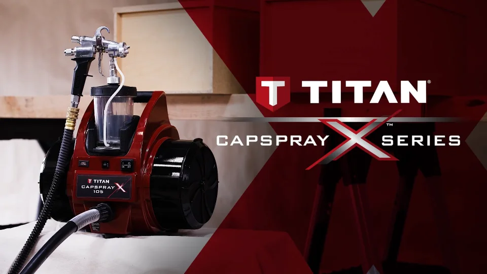 Capspray X 115 | Capspray X™ Series, Parts & Accessories | Titan Tool