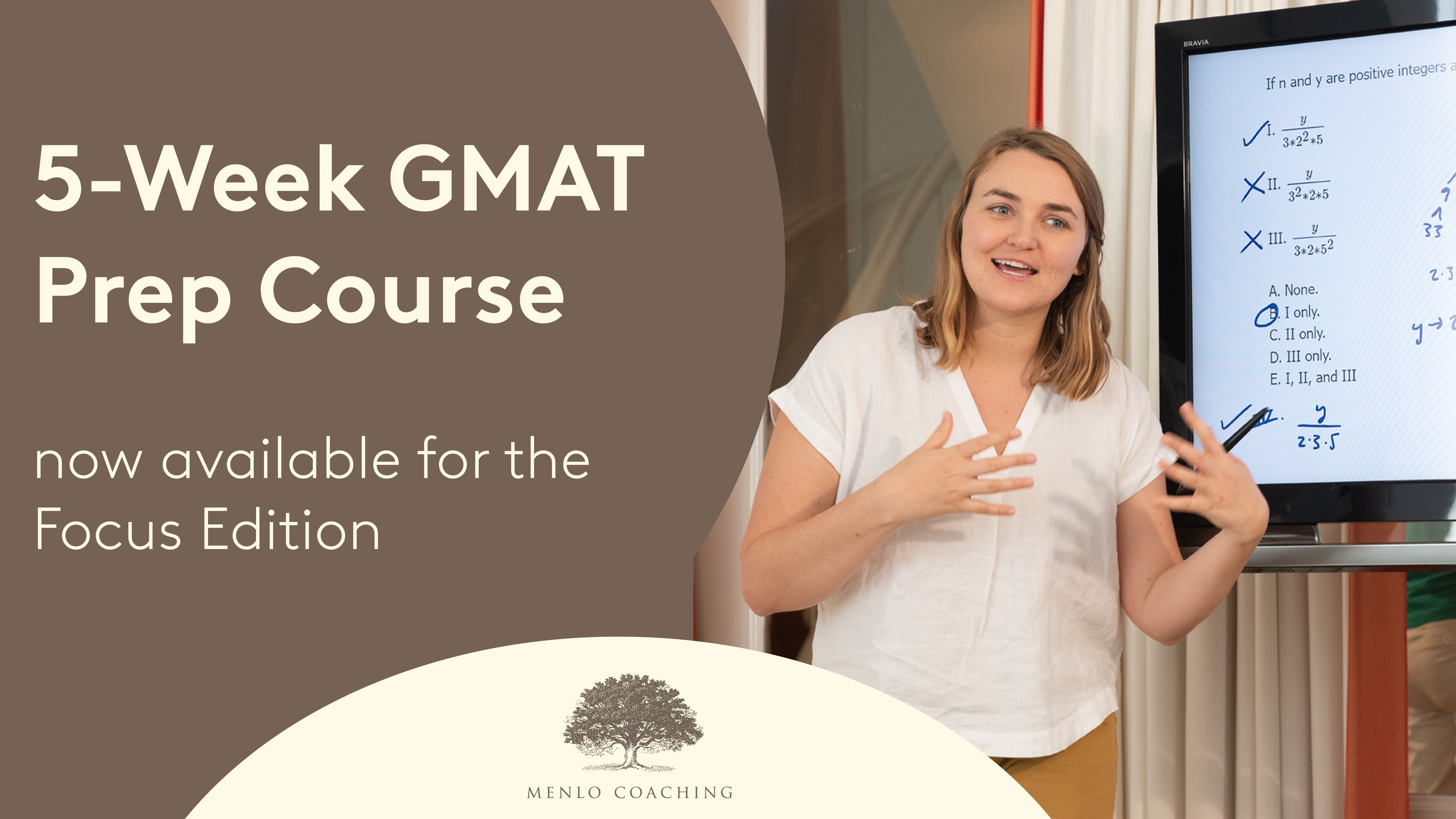 GMAT Focus Prep Course