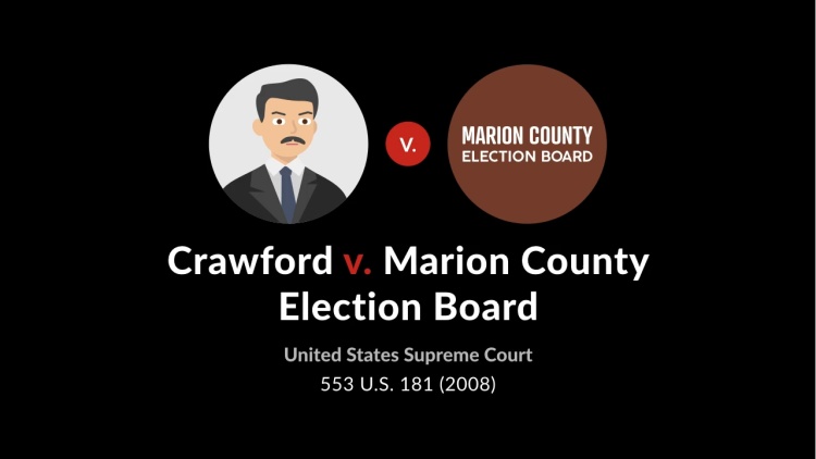 Crawford v. Marion County Election Board