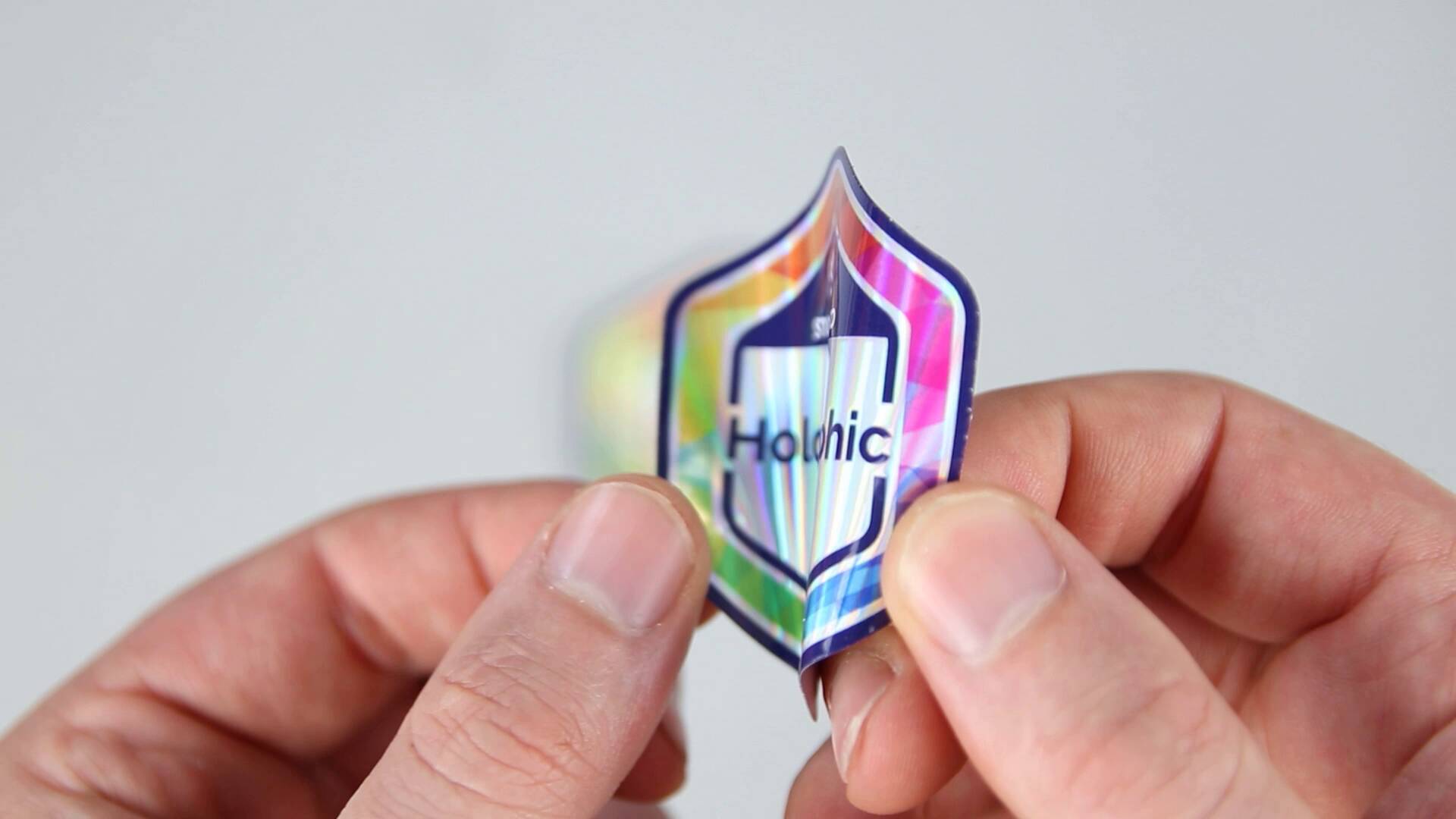 Layered VN7 Holographic Vinyl Name Decal Holographic Sticker Personalized Name Sticker Vinyl Name Sticker