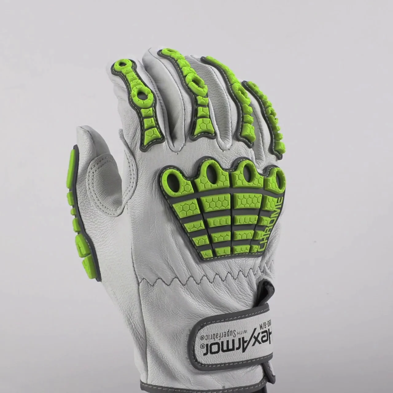 Chrome Series 4080 - Leather work glove - HexArmor