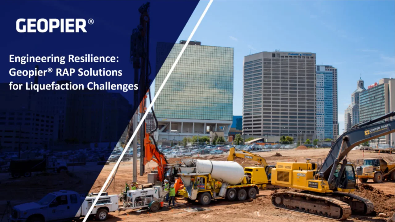 Root Rap Engineering Engineering Resilience: RAP Solutions for Liquefaction Webinar