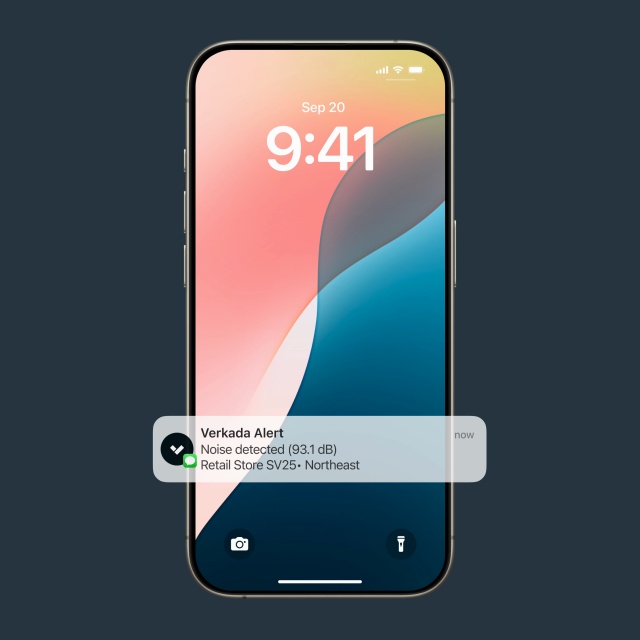 alert animation for sensor