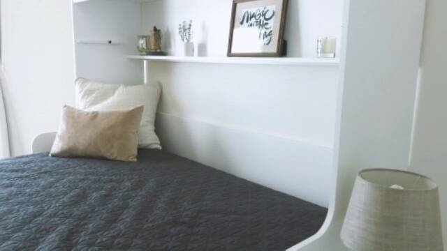 Bed Desk With Space Saving Designs By, Alpine Murphy Bed With Desk Canada