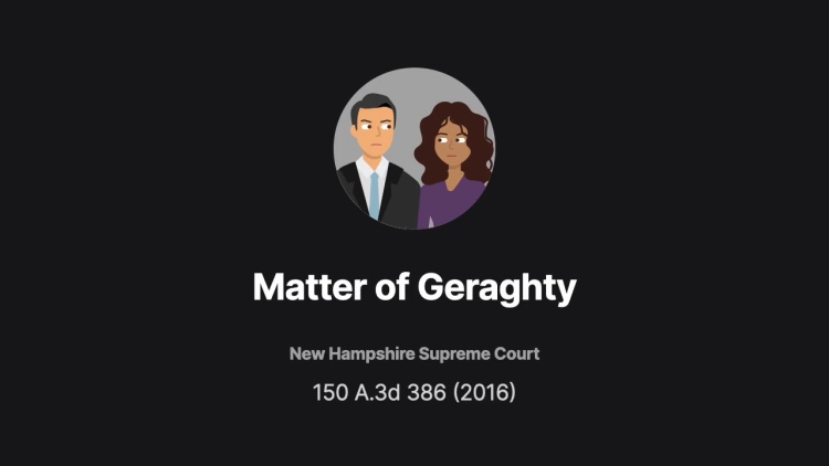 Matter of Geraghty