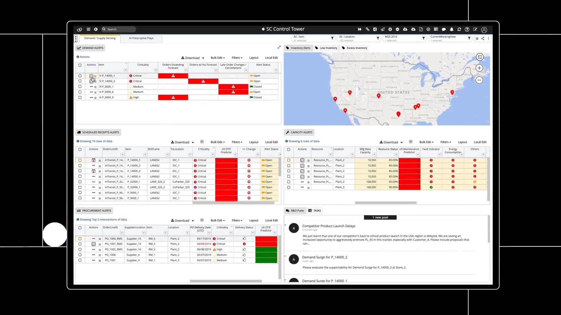 The O9 Unique Control Tower Capability — Demand Surge Example - O9 ...