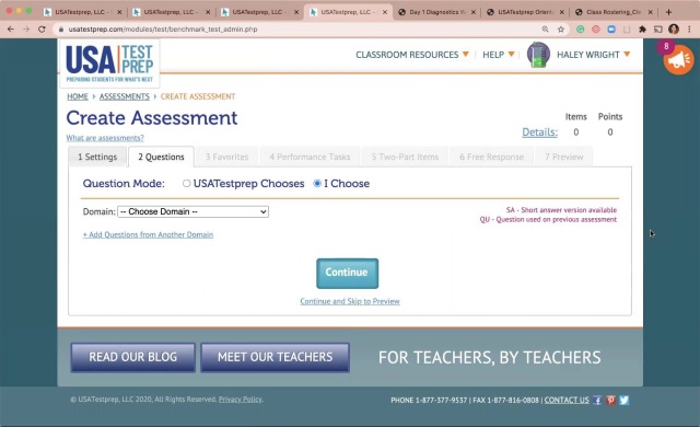 Screenshot from Pulaski Special School District Training 7/23/2020 video