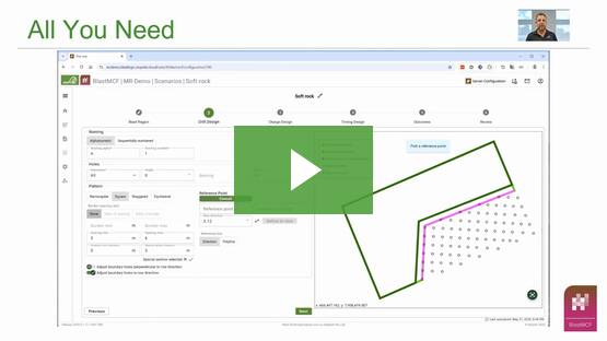 Benchmark your blast designs every time for control and profit