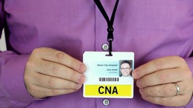 Custom Badge Buddy For Horizontal ID Cards
