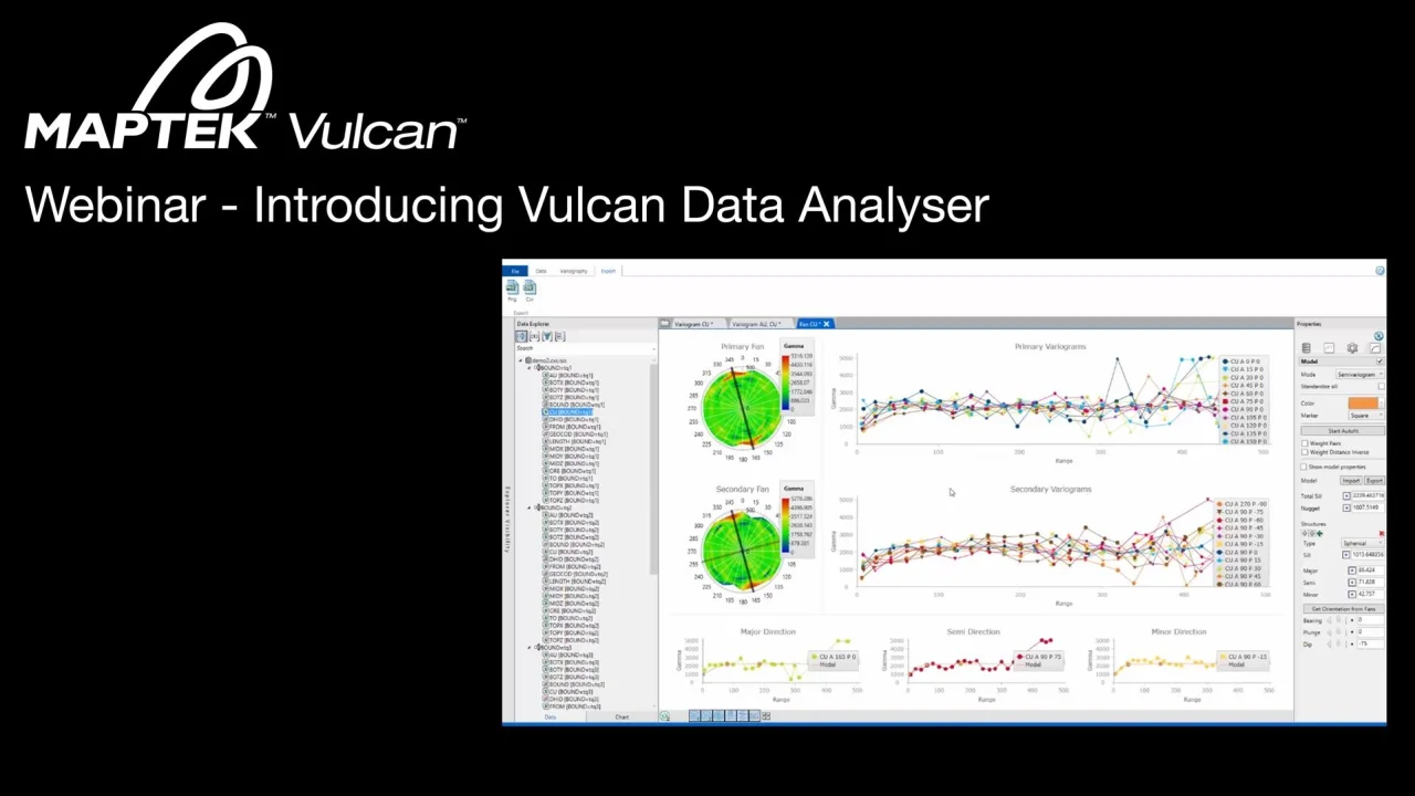 Maptek - Introducing Vulcan Data Analyser