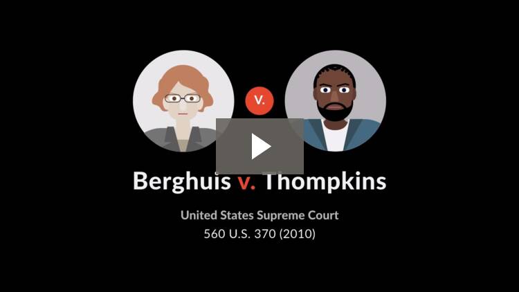 Get Berghuis V. Thompkins Quimbee PNG