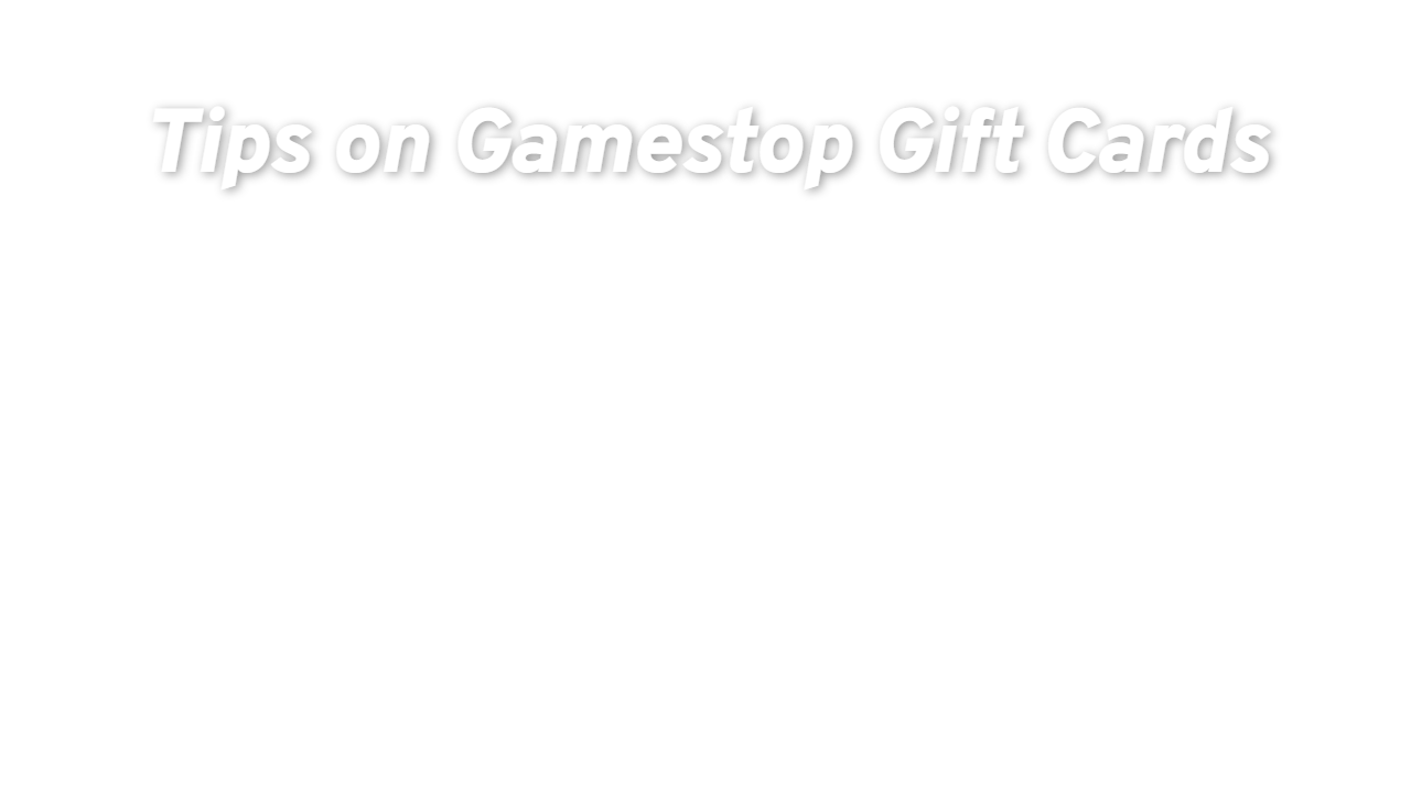 Gamestop Gift Card Balance Giftcards Com