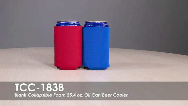 Wholesale Blank 25.4 oz. Oil Can Beer Coolers