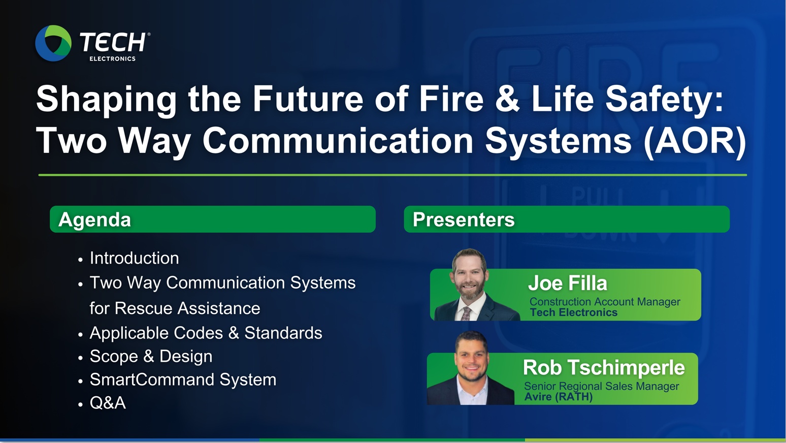 Webinar Highlights: Two Way Communication Systems (AOR)