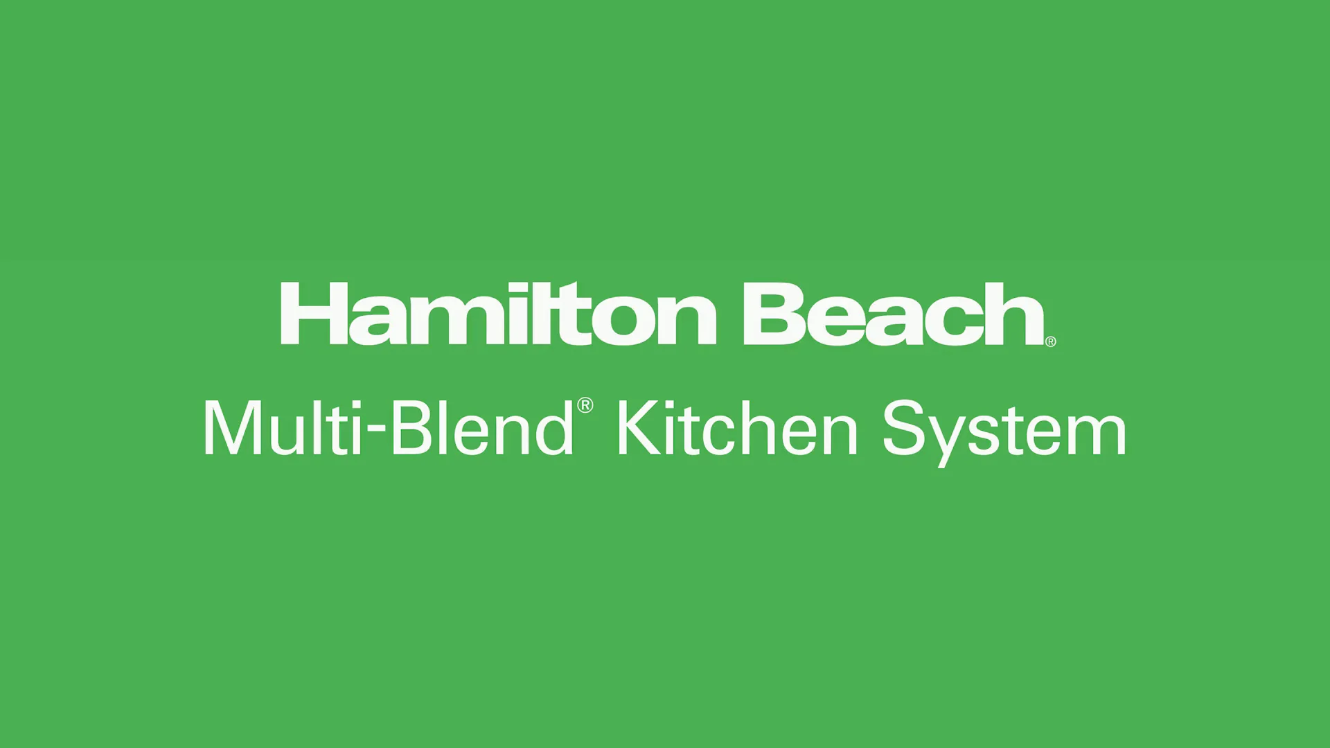 Hamilton Beach MulitBlend 3-in-1 Kitchen System - 58176