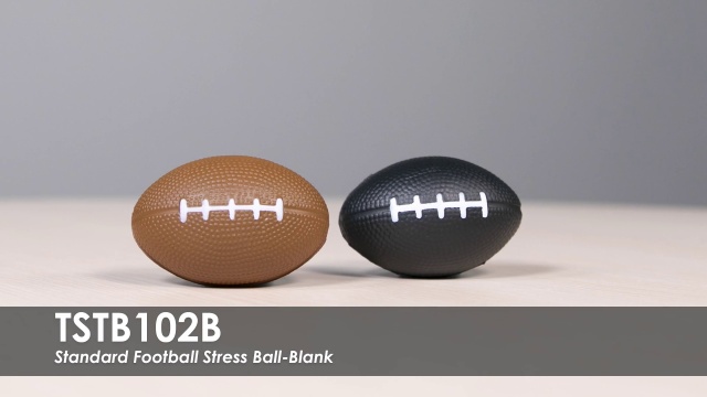 Standard Football Stress Ball-Blank