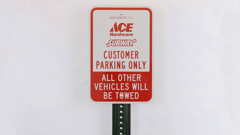 Custom Split Signs