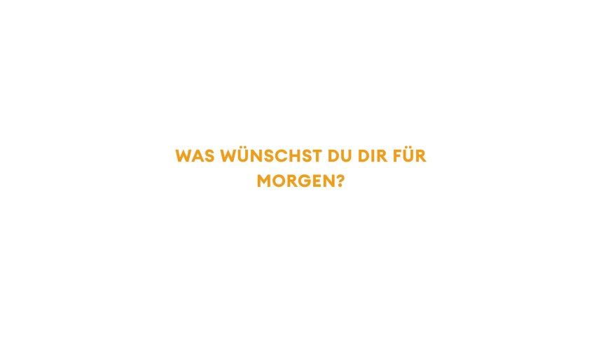 #TodayForTomorrow - Was wünschst du dir für ein besseres Morgen?