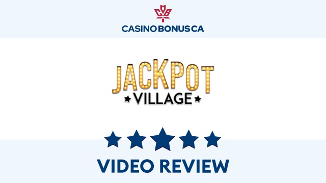 Jackpot Village promotional dashboard showing free spins offers