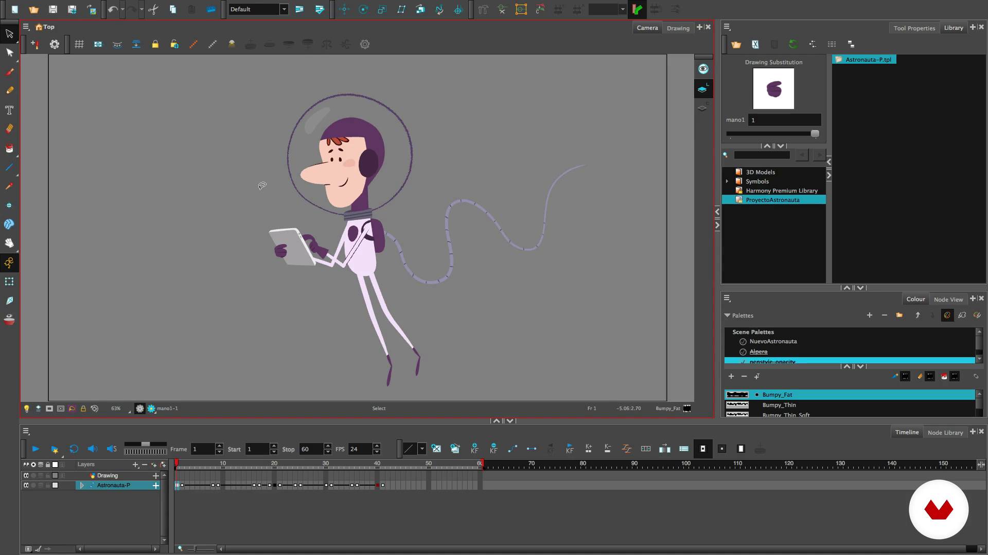bringing jpegs in to toon boom animate pro 2