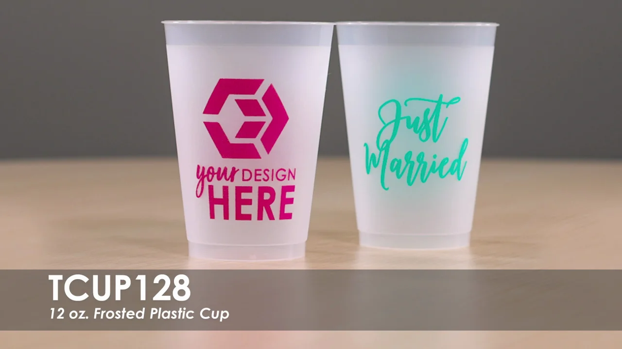 True Party Plastic 16 oz Graphic Color Cups - Set of 24