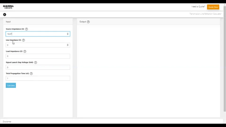 Transmission Line Reflection Calculator Sierra Circuits