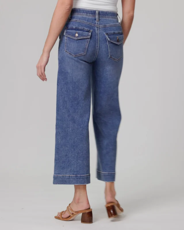 人気特価激安 APPEAL CURVE Premium Nordstromrack | Jeans Leg Wide Crop Pants