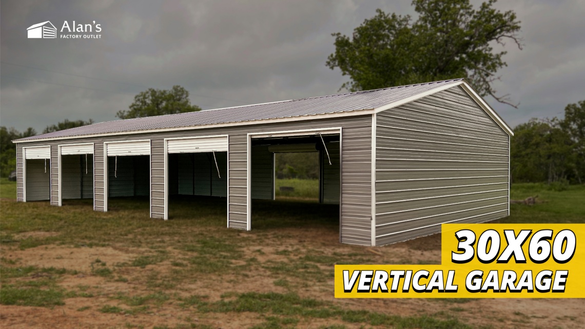 Video thumbnail for 30x60 - Vertical Garage
