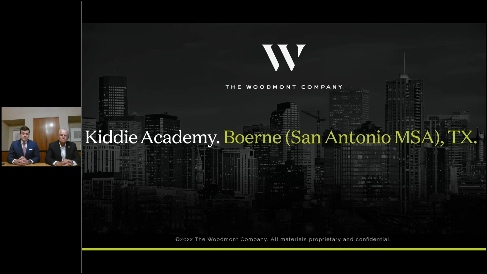 Investment Video - Kiddie Academy, Restaurant and Pad Development in San Antonio MSA