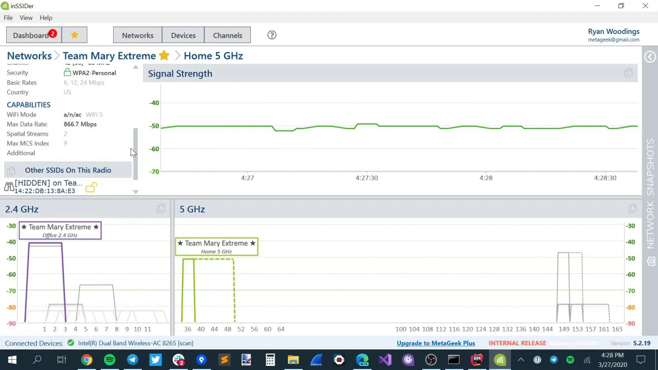 MetaGeek  inSSIDer - Defeat Slow Wi-Fi