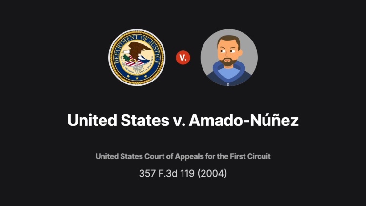 United States v. Amado-Nunez