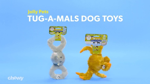 Tug-a-Mals  Plush Tug Dog Toy - Jolly Pets