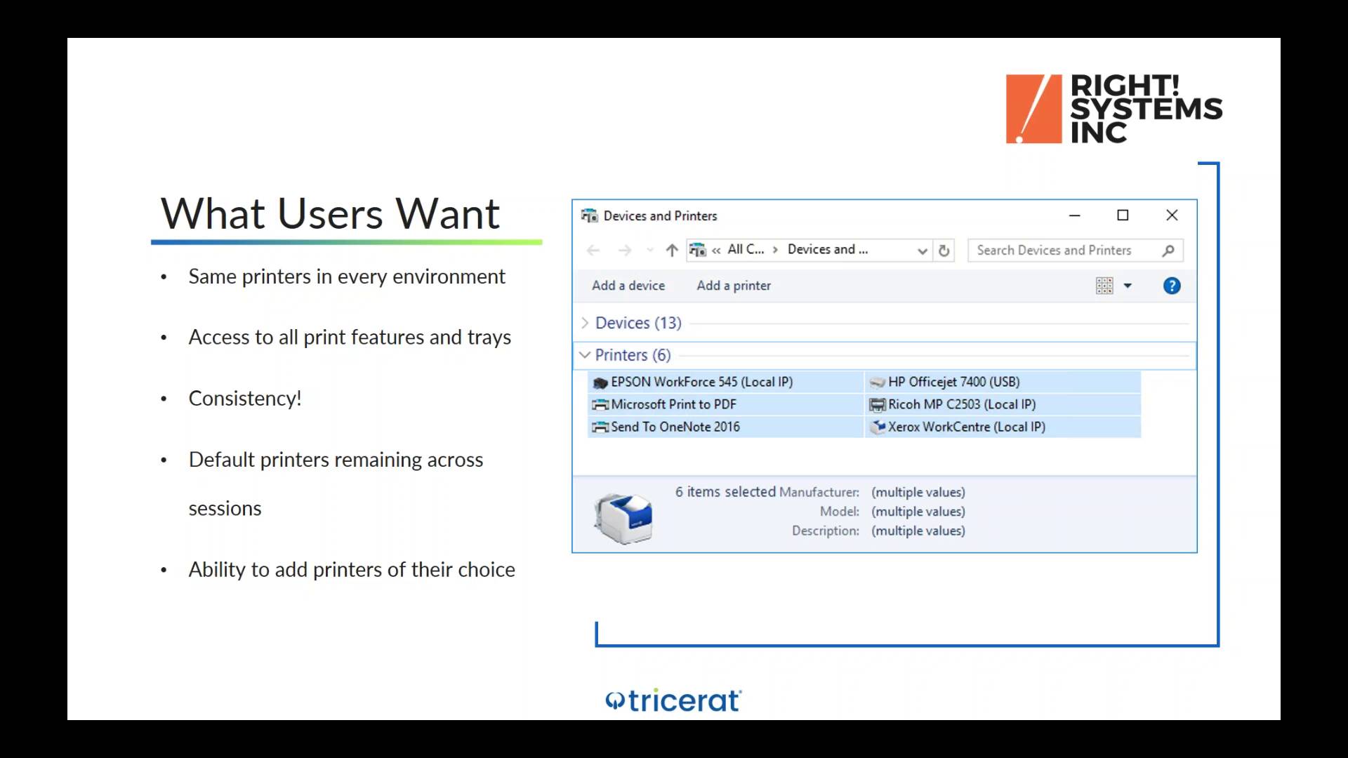 Right! Systems Webinar