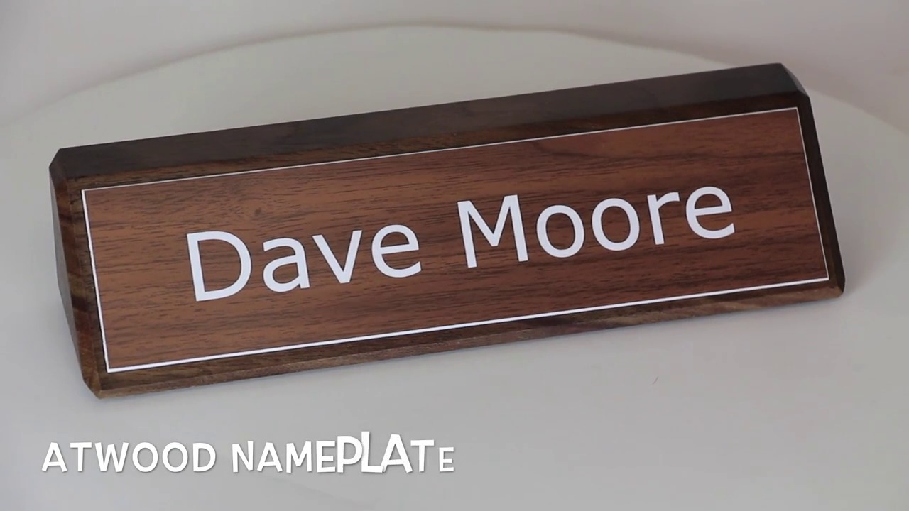 Atwood Nameplates