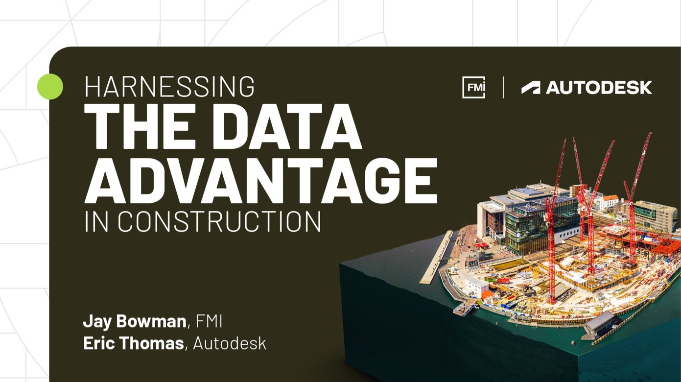 Harnessing the Data Advantage in Construction can lead to improved ...