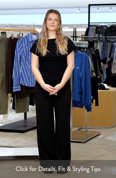 Open Edit Asymmetric Cotton T-Shirt | Nordstrom