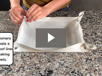 Video for Leakproof Baking Mat