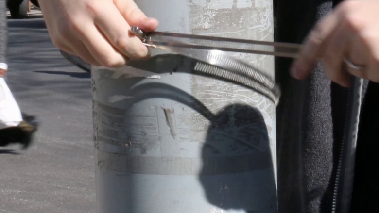 Stainless Steel Sign Hose Clamp