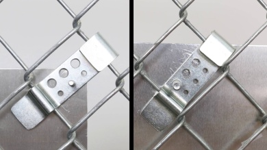 EZ-Clip Sign Clips for Chain Link Fence