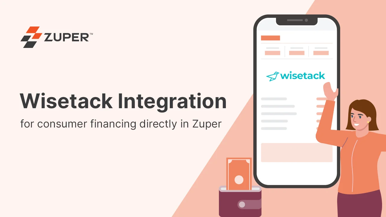 Zuper Wisetack Integration