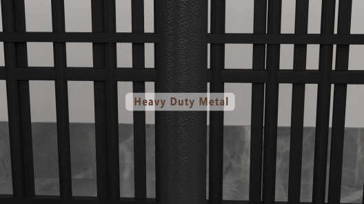 Xbrigh Heavy Duty Indestructible Escape Proof Steel Dog Crate