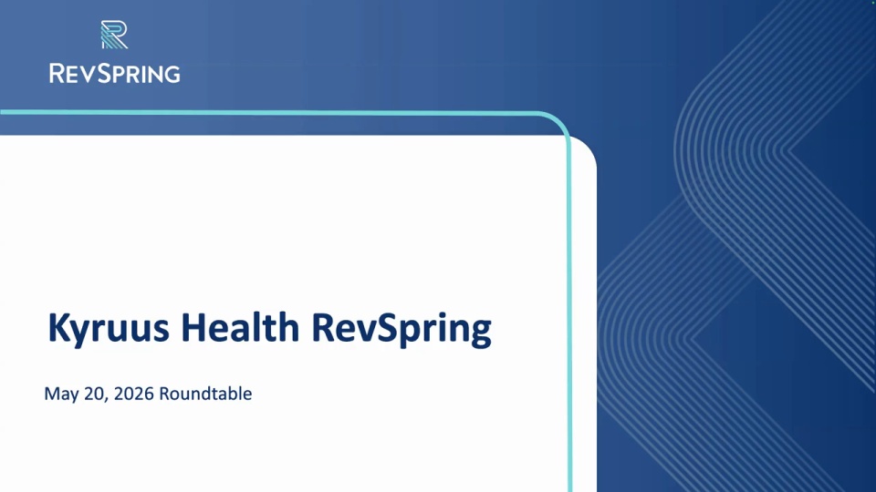 May 2026 | Health Plan Roundtable