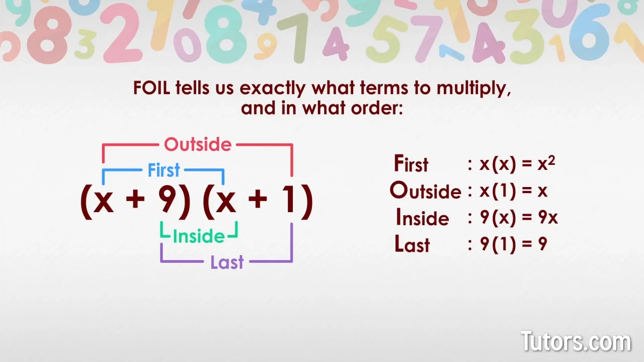 FOIL Method How To FOIL Examples, 48% OFF | brunofuga.adv.br