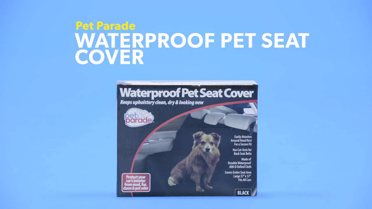 Pet parade waterproof pet seat cover best sale