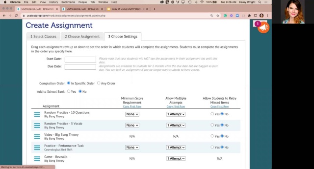 Screenshot from USATestprep Training – Connecticut Technical High Schools video