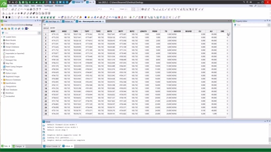 How to resolve missing values compositing output in Vulcan