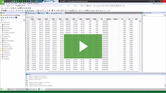 How to resolve missing values compositing output in Vulcan