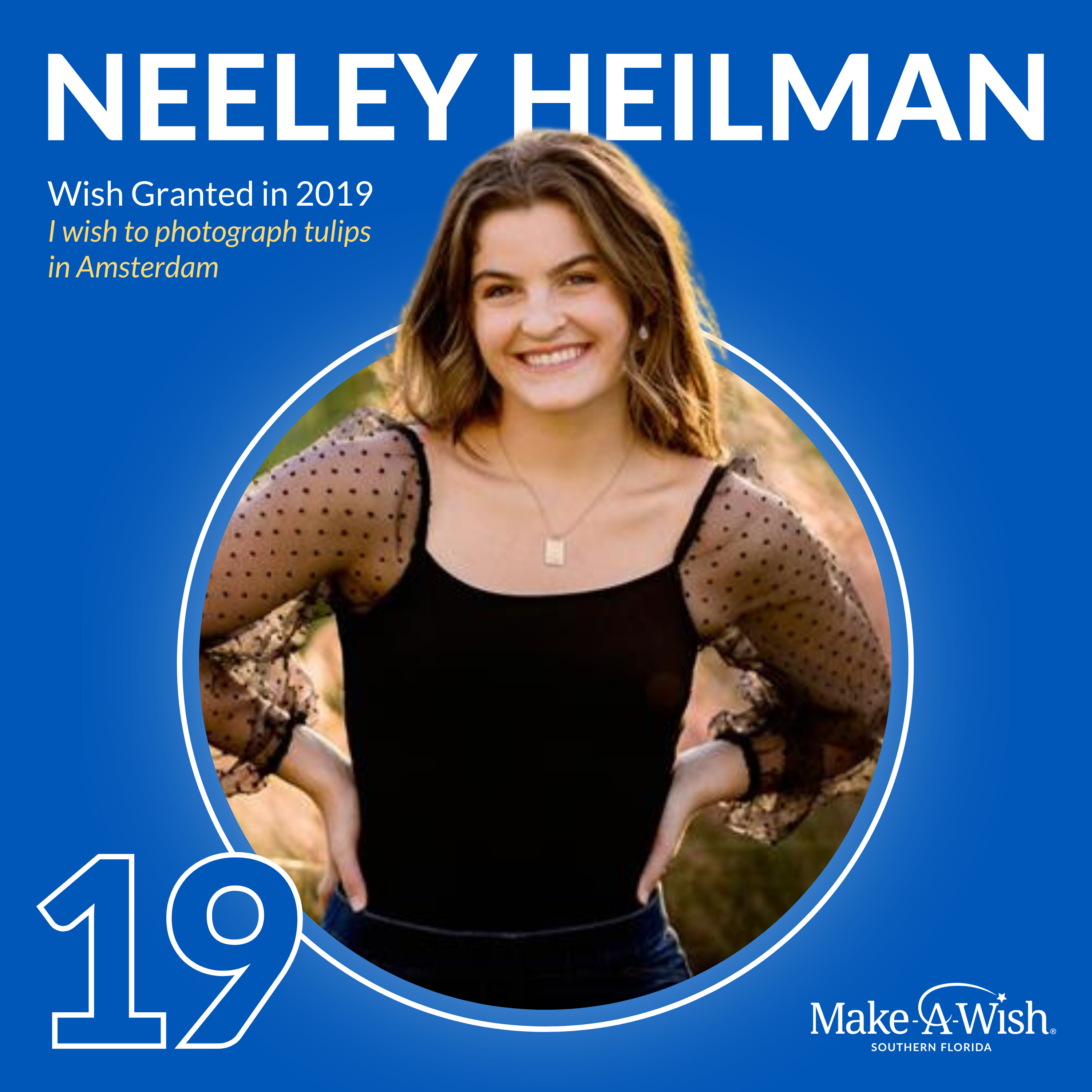 EP19 - Wish Alumnus Neeley Heilman - The Third Child In Her Family To Receive A Wish episode artwork
