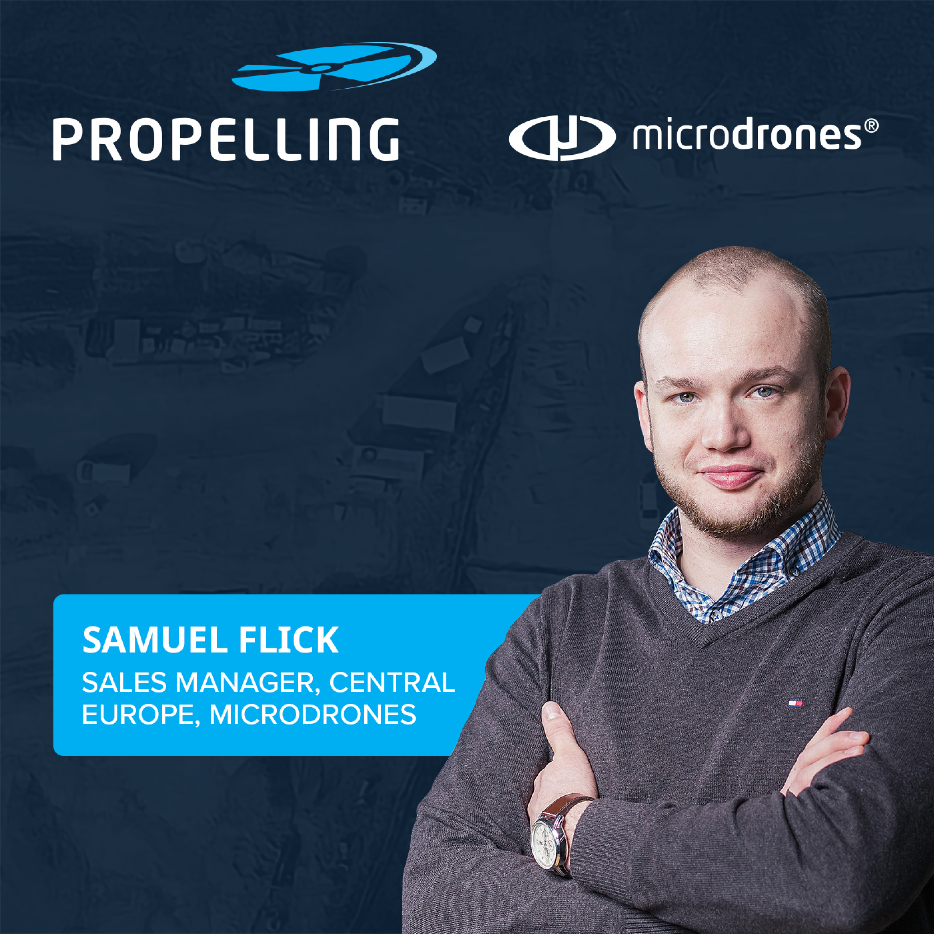 Propelling by Microdrones